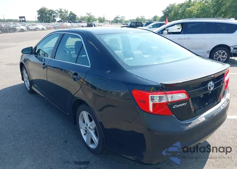 2012 Toyota Camry Se из США, поврежденный, VIN 4T1BF1FK0CU082780